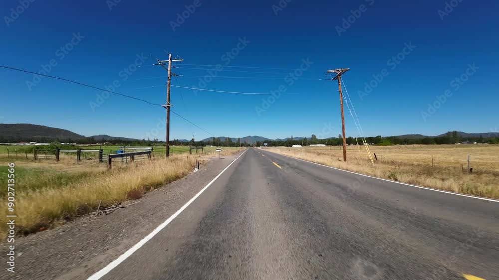 Oregon Rogue Umpqua Scenic Byway Sams Valley 04 Rear View 234 Eastbound Driving Plates Northwest USA Ultra Wide Oregon Rogue Umpqua Scenic Byway Sams Valley 04 Rear View 234 Eastbound Driving Plates Northwest USA Ultra Wide