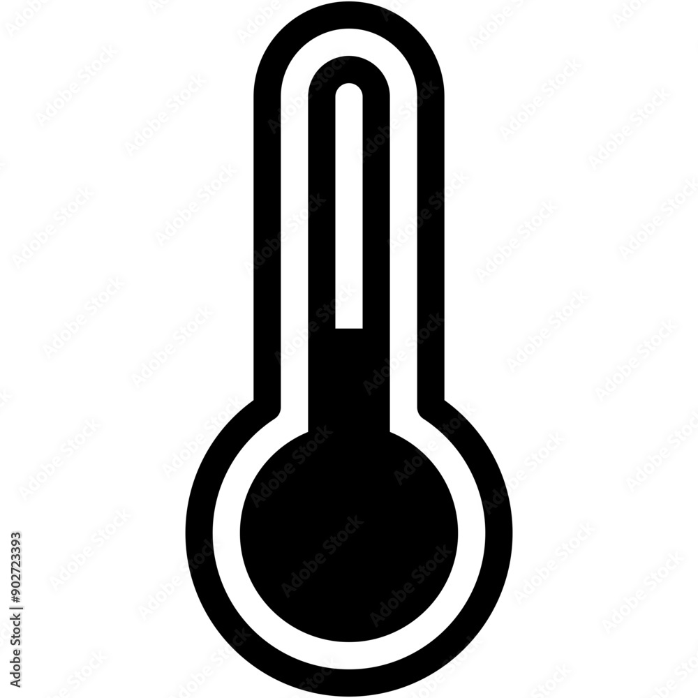 Vector Icon Thermometer, Fahrenheit, Low Temperature, Celsius, Degrees Vector Icon Thermometer, Fahrenheit, Low Temperature, Celsius, Degrees