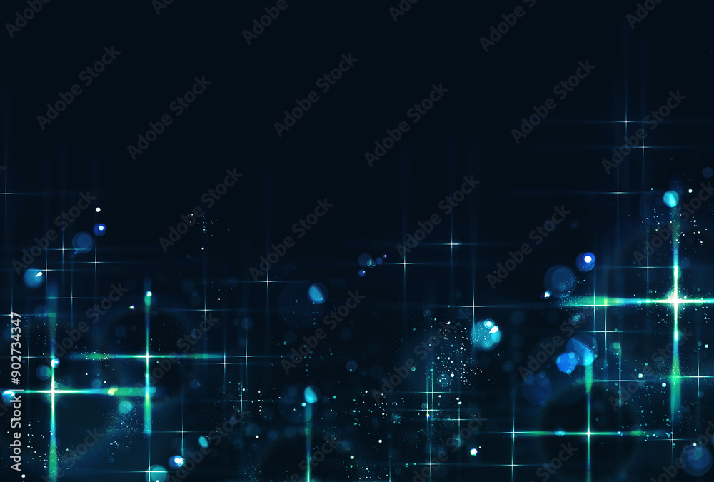Obraz premium 背景素材_光_緑