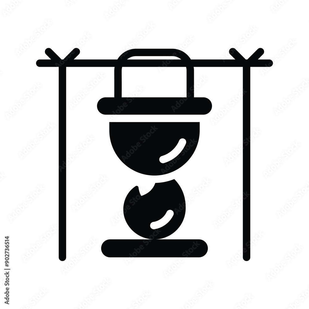 Embrace the great outdoors with our Outdoor Cooking Vector Icon! Perfect for adventurous designs and camping-themed projects. Embrace the great outdoors with our Outdoor Cooking Vector Icon! Perfect for adventurous designs and camping-themed projects.
