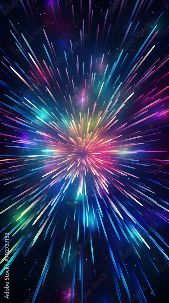 Digital technology purple green laser linear outline graphic poster background Digital technology purple green laser linear outline graphic poster background