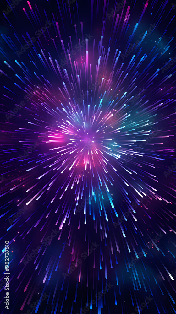 Digital technology purple green laser linear outline graphic poster background Digital technology purple green laser linear outline graphic poster background