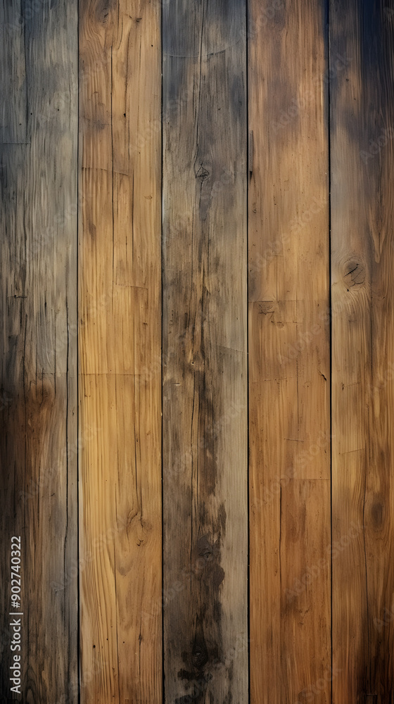 Fototapeta premium Digital nostalgic retro wooden wood wall poster background
