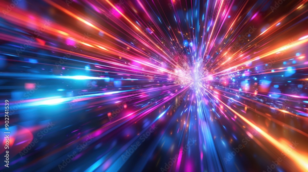 Beautiful flash of light with speed lines, representing a magic moving fast laser beam effect, perfect for special effects or dynamic visuals. Beautiful flash of light with speed lines, representing a magic moving fast laser beam effect, perfect for special effects or dynamic visuals.
