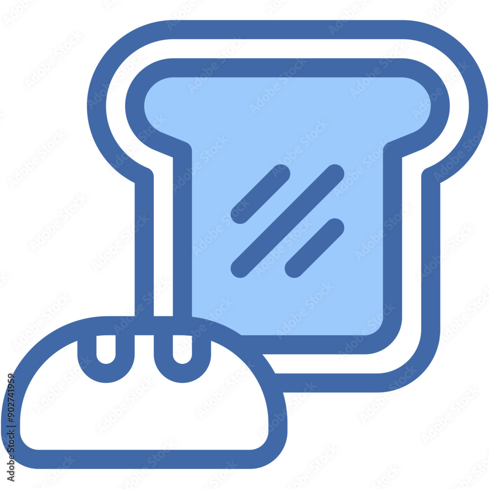 Vector Icon Bread, Toast, Breakfast, Sliced Bread, Food, Bakery Vector Icon Bread, Toast, Breakfast, Sliced Bread, Food, Bakery