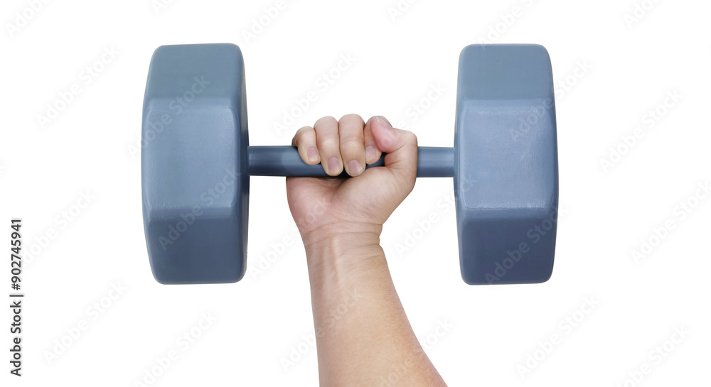 Man holding dumbbells in hands PNG transparent. Man holding dumbbells in hands PNG transparent.