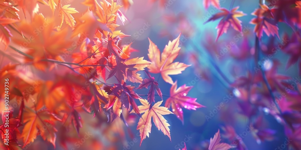 A close-up view of the leaves on a tree, perfect for using in illustrations or designs A close-up view of the leaves on a tree, perfect for using in illustrations or designs