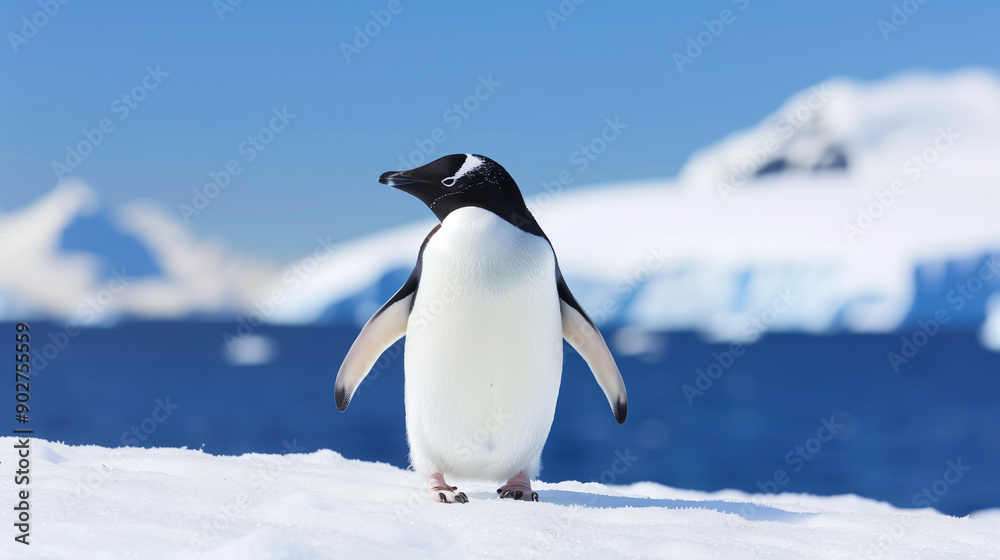 Obraz premium Penguin in Antarctica