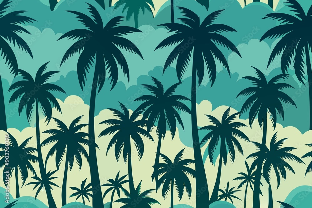 palm trees background palm trees background