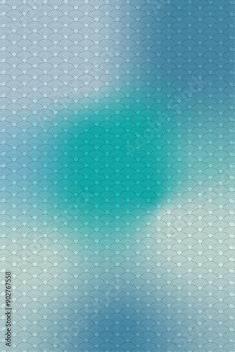 Emerald Waves of the Ocean