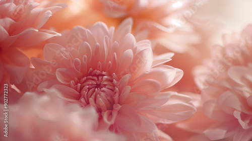 pink dahlia flower, pink chrysanthemum flower, a flower shop, florist, floral background