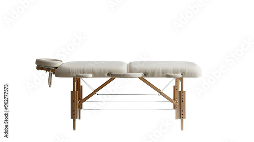 massage table on transparent background