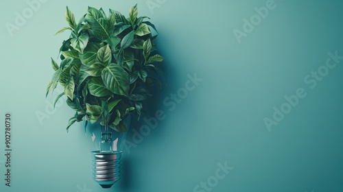 The botanical light bulb photo