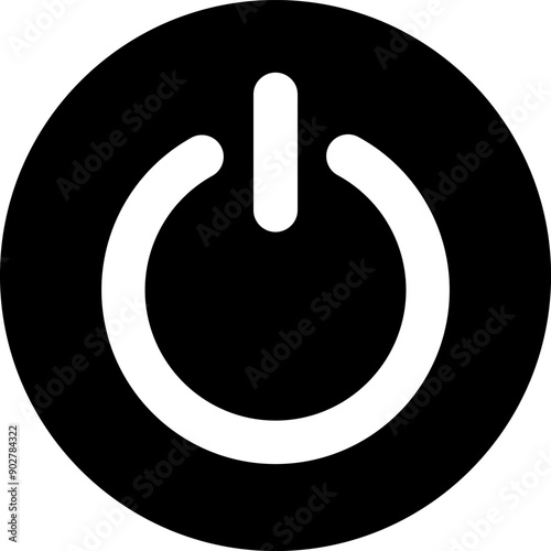 shutdown gyph icon