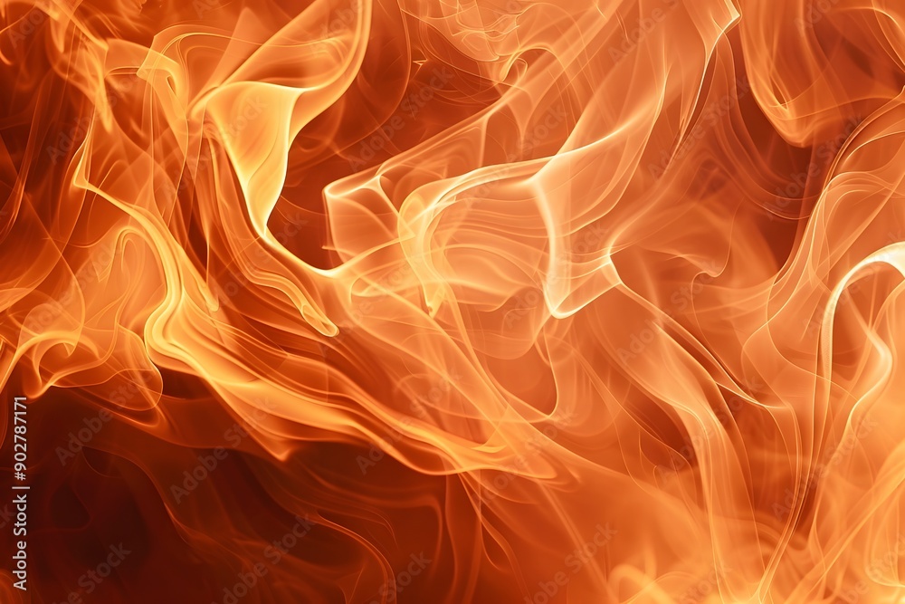 Fototapeta premium orange smoke background