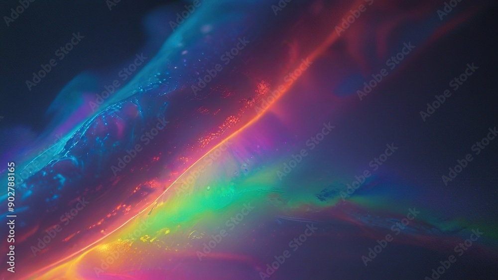 Obraz premium abstract background with rainbow