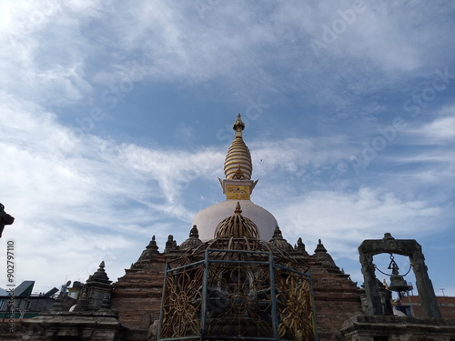 Chilancho Stupa in Kirtipur, Nepal  photo