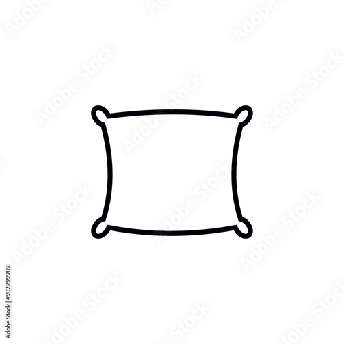 Comfort sleep bed logo design