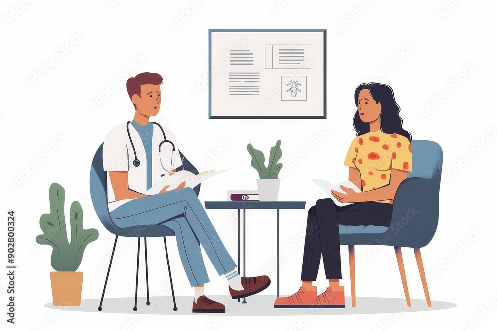 Compassionate Therapist Engages in Heartfelt Counseling Session with Patient to Encourage Healing Compassionate Therapist Engages in Heartfelt Counseling Session with Patient to Encourage Healing
