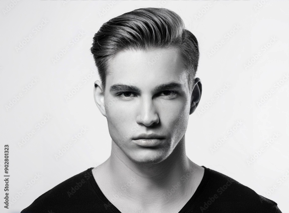Young Male Model - Studio Portrait Young Male Model - Studio Portrait