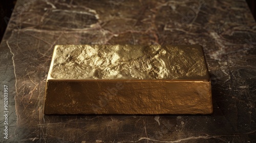 lustrous gold bar , natural light gold bar photo , gold bar photography , gold bar image