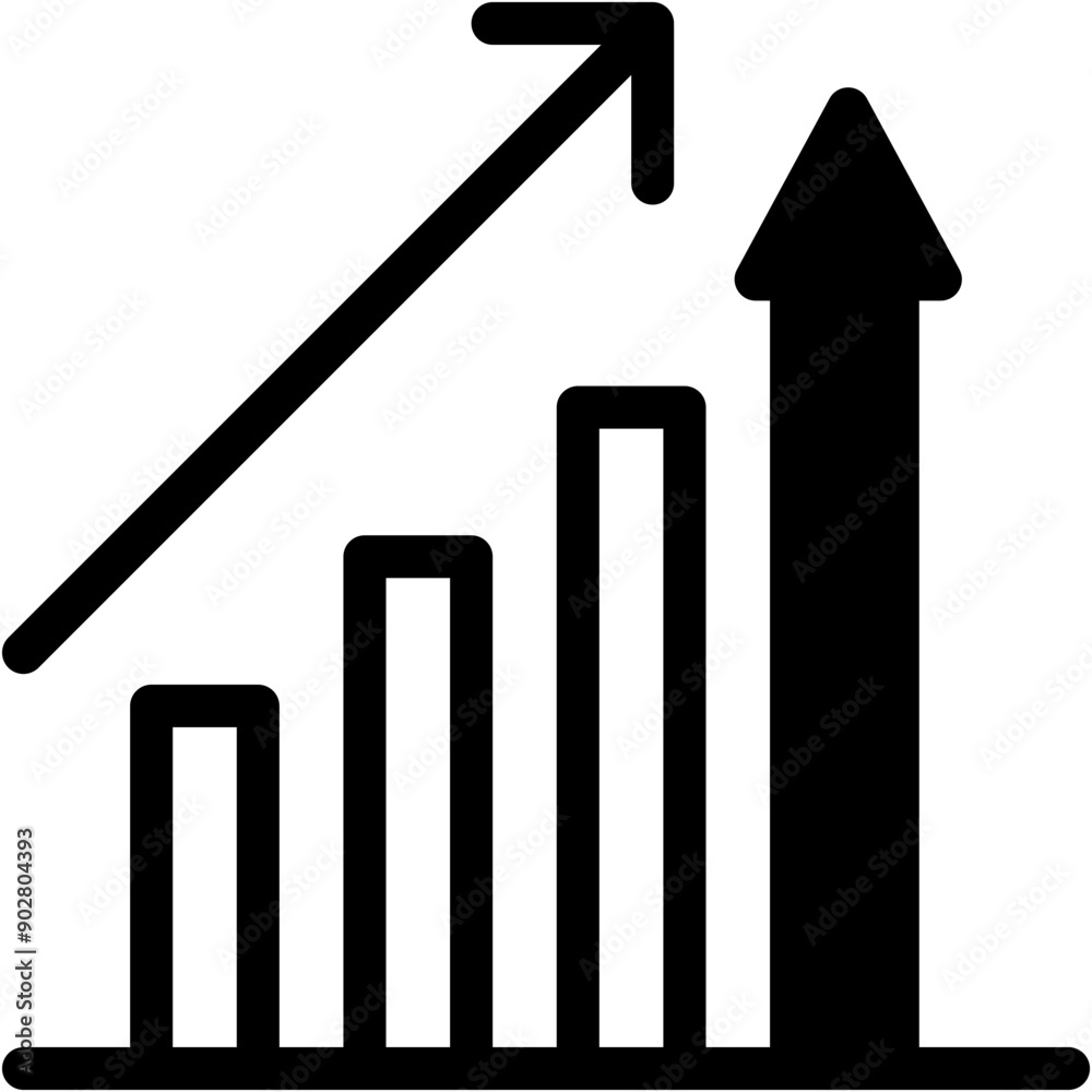 Vector Icon Sales, Business And Finance, Commerce And Shopping, Bars Chart, Line Bars Vector Icon Sales, Business And Finance, Commerce And Shopping, Bars Chart, Line Bars