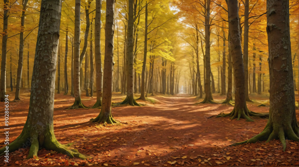 Fototapeta premium trees in the forest