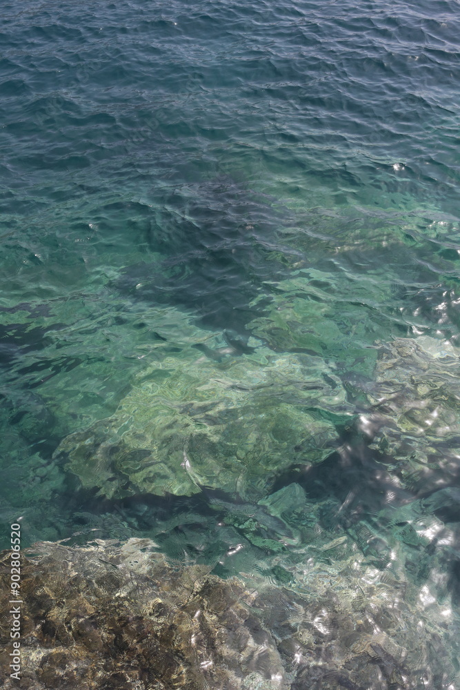 Obraz premium the sea seen as an abstract background