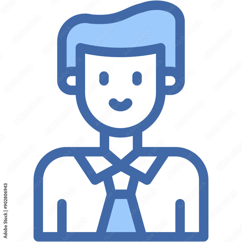 Vector Icon Businessman, Suit, Job, Professions And Jobs, Profession Vector Icon Businessman, Suit, Job, Professions And Jobs, Profession