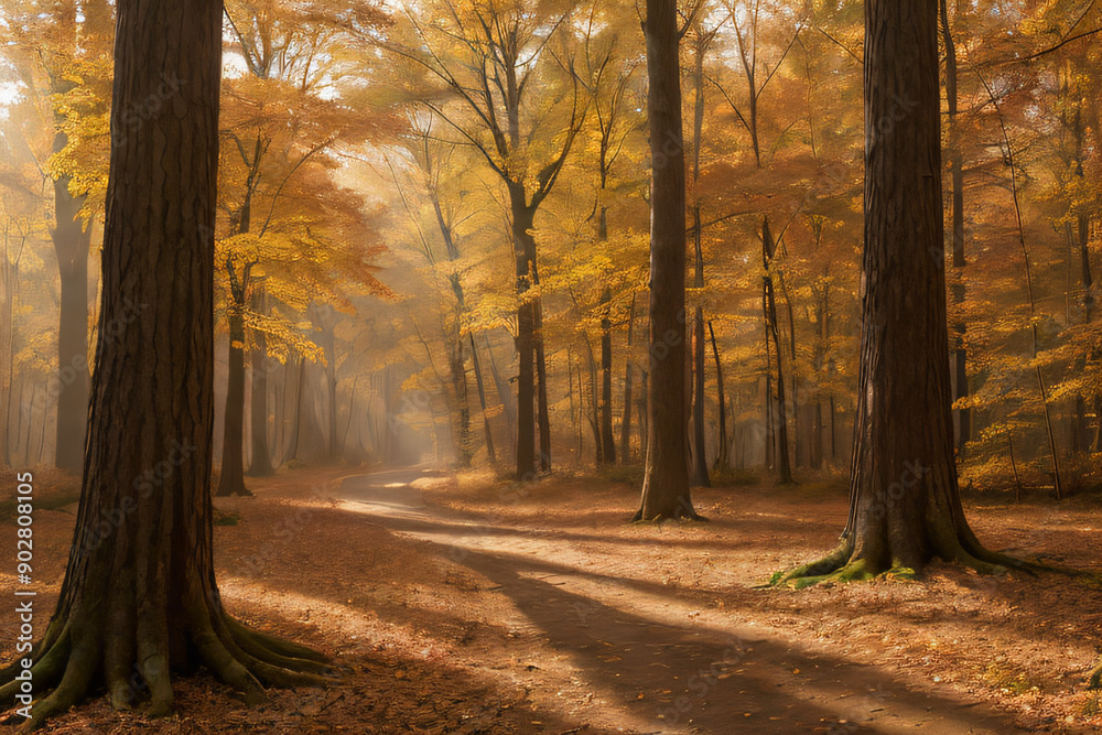 Fototapeta premium trees in the forest