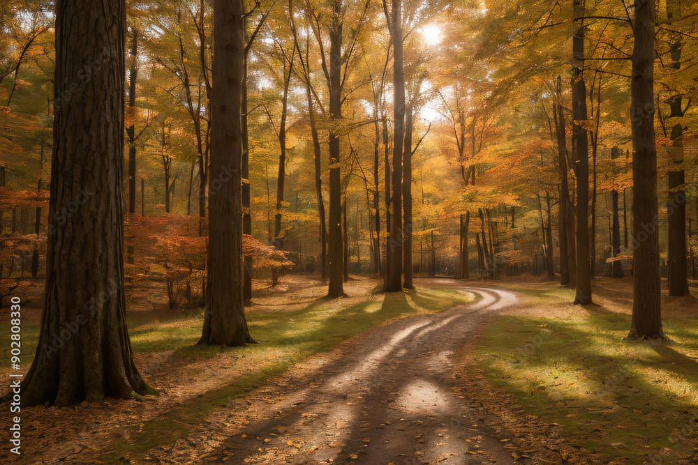 Obraz premium trees in the forest