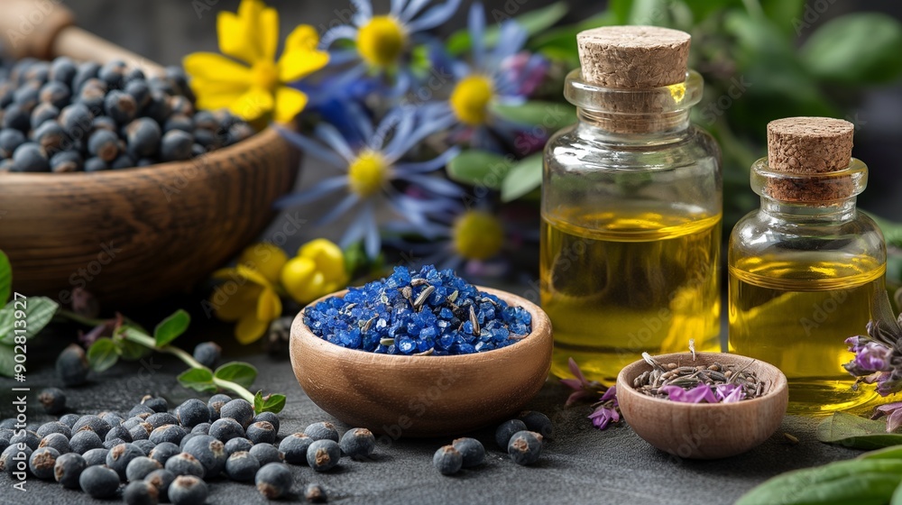evening primrose oil, borage oil, anti-aging ingredients, still life