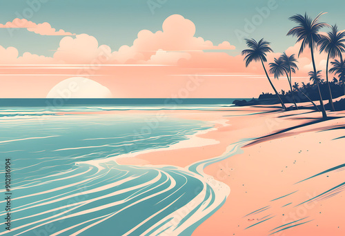 Tranquil Golden Beach