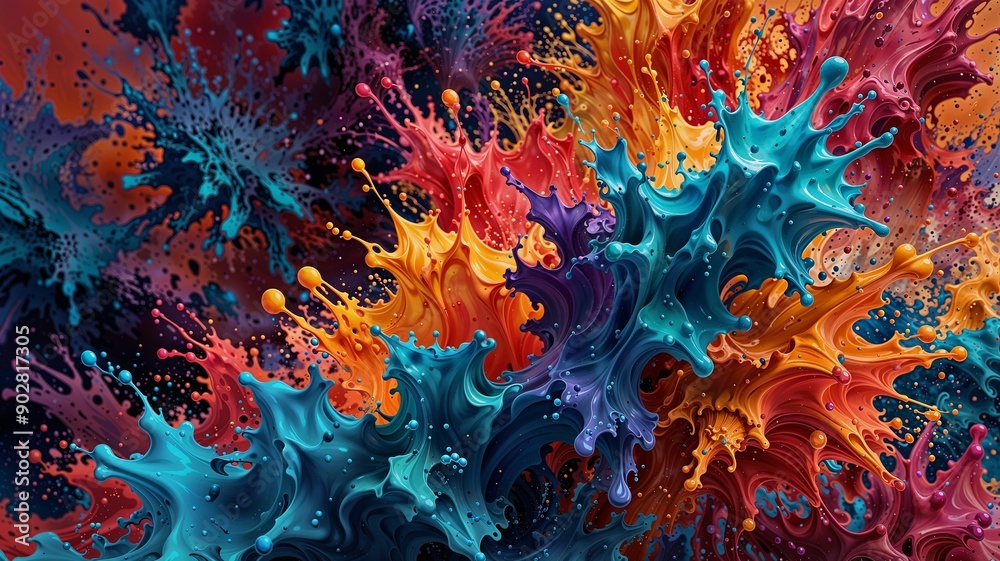 Chaotic Symphony: A Generative 3D Explosion of Color Chaotic Symphony: A Generative 3D Explosion of Color