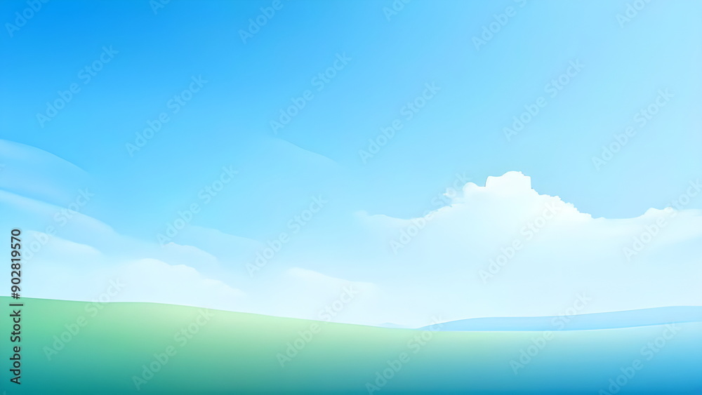 backdrop with blue sky backdrop with blue sky