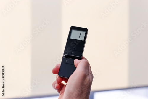 Fotografía Remote control for window blinds