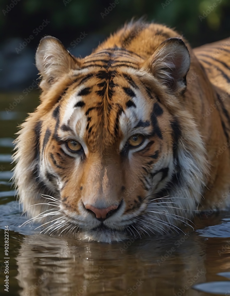 portrait of a tiger