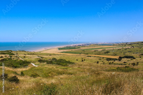 Cap Blanc-Nez on the coast of Northern France