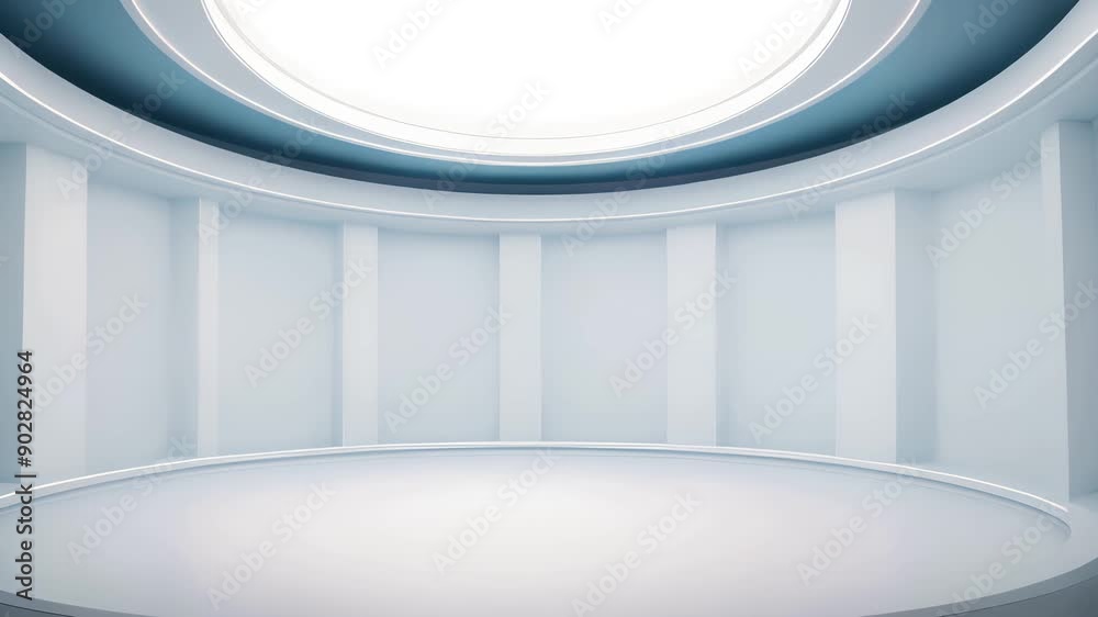 podium Futuristic showcase with platform for product displaying. Empty modern stage display. Seamless looping motion design. Video animation Ultra HD 4K 3840x2160
podium Futuristic showcase with platform for product displaying. Empty modern stage display. Seamless looping motion design. Video animation Ultra HD 4K 3840x2160
