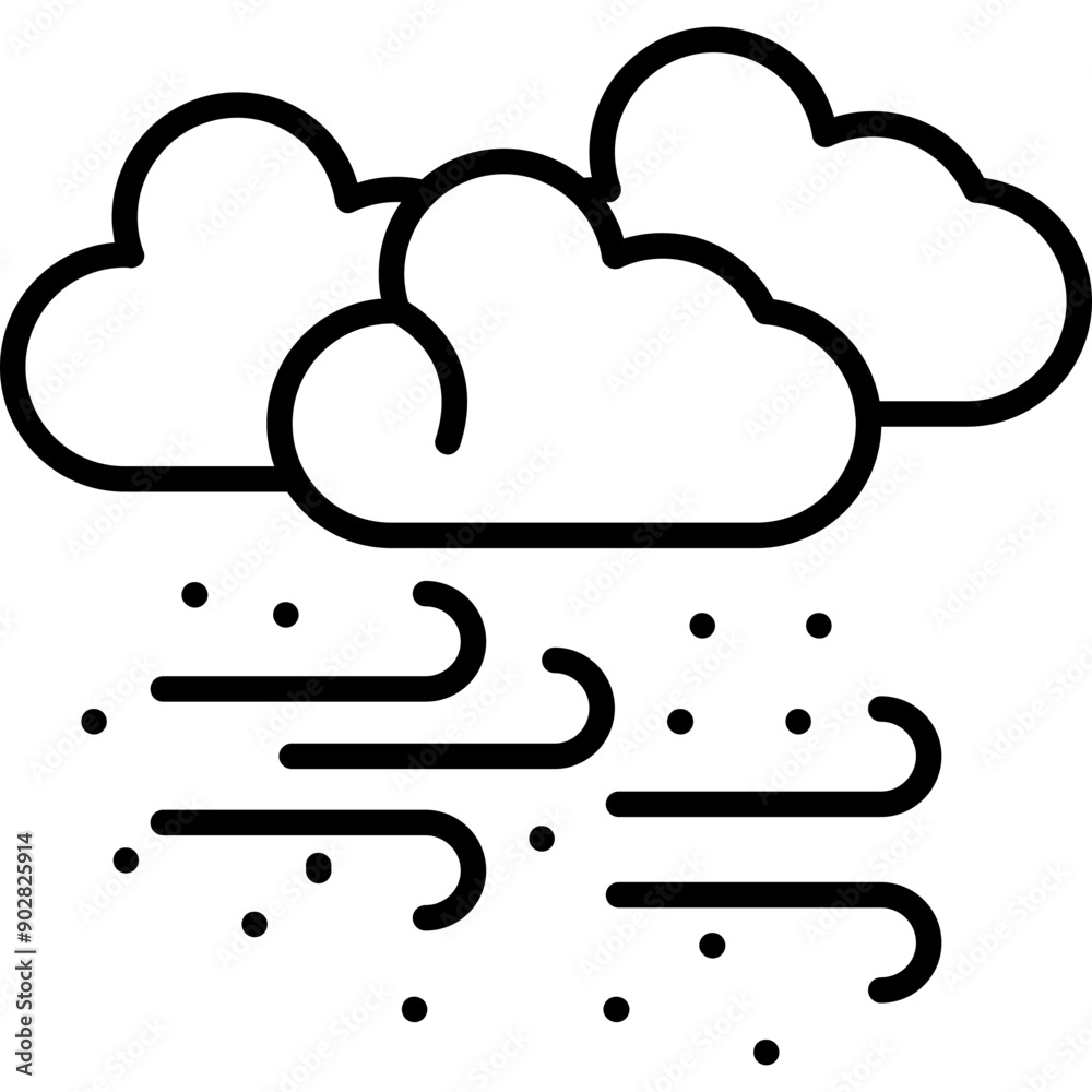 Sand Storm Icon Sand Storm Icon