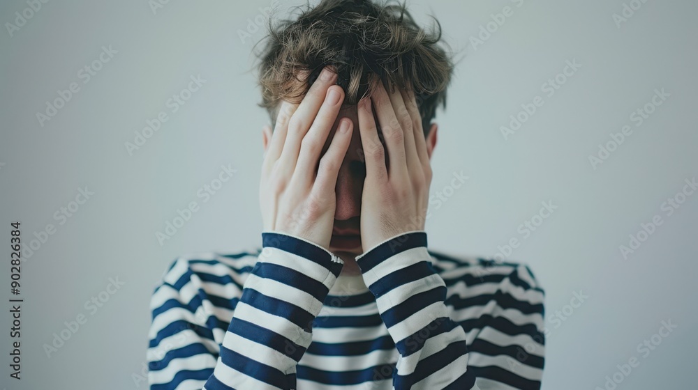 The Stressed Young Man The Stressed Young Man