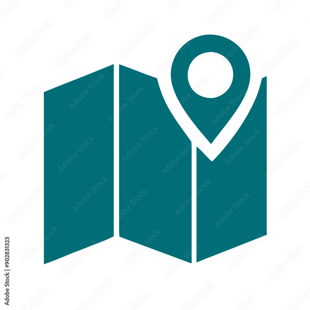 Map, location, icon, social media concept Map, location, icon, social media concept
