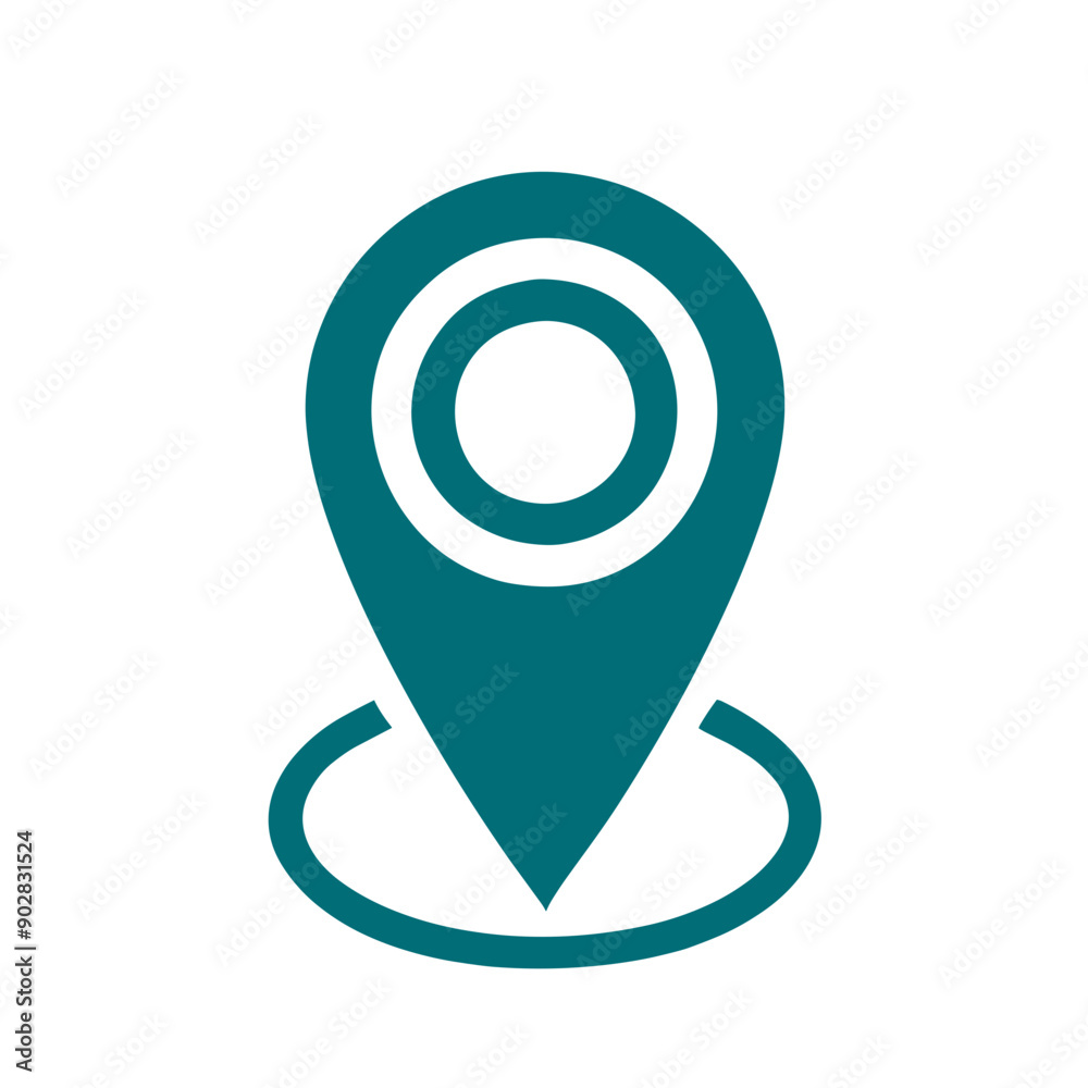 Location icon, social media concept Location icon, social media concept