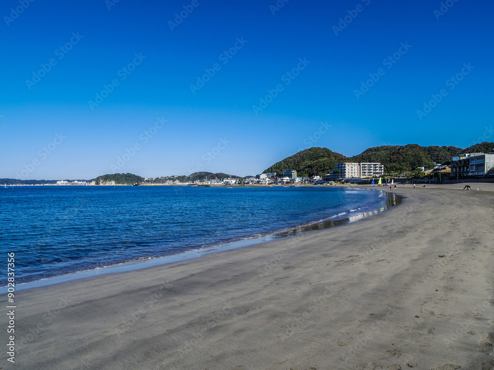 Obraz premium 【神奈川県】葉山町の一色海岸