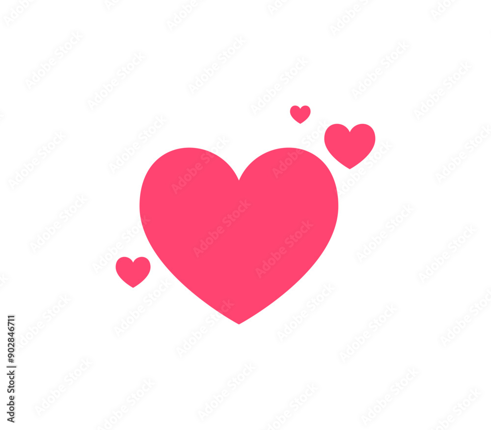 Heart icon and happy symbol simple shape concept flat vector illustration. heart beat
Heart icon and happy symbol simple shape concept flat vector illustration. heart beat