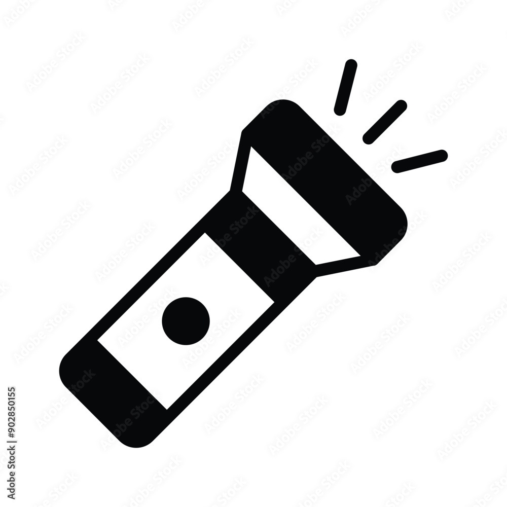 A sleek vector icon of a torch, designed for clarity, ease of recognition ready to use. A sleek vector icon of a torch, designed for clarity, ease of recognition ready to use.