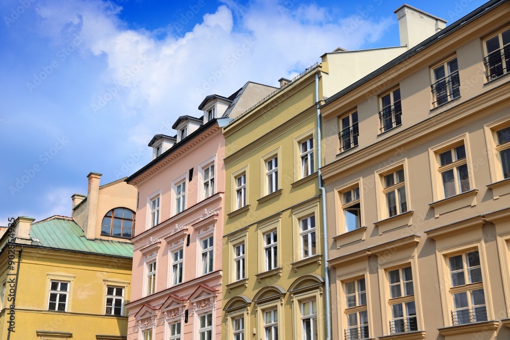 Fototapeta premium Grodzka street in Krakow, Poland