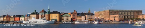 Photography Stockholm city skyline panorama