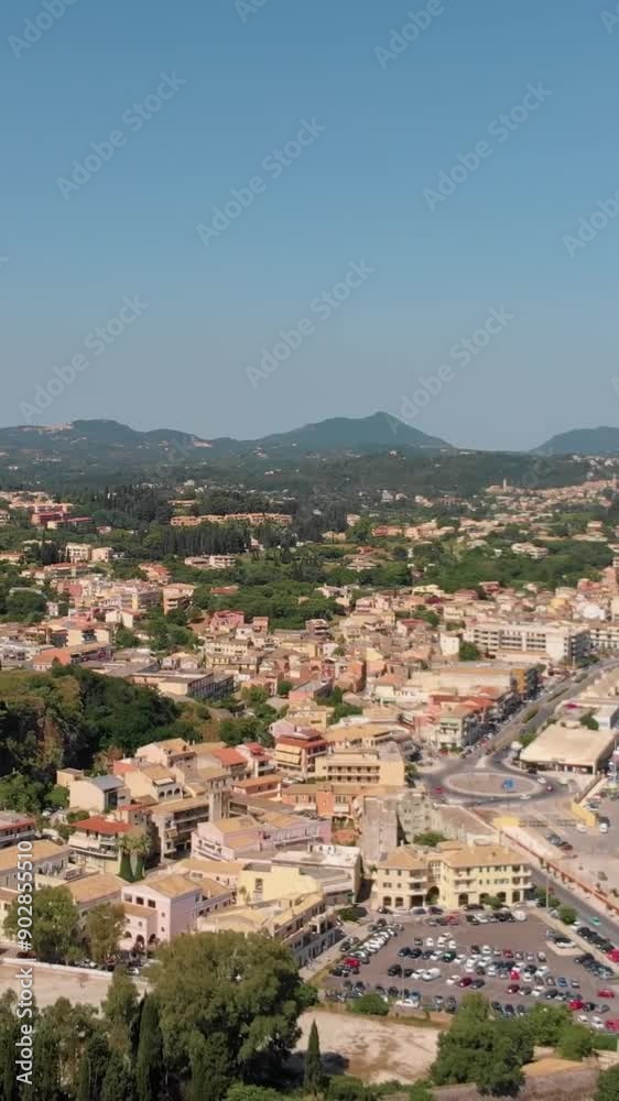 Aerial view of beautiful Greece landscape Aerial view of beautiful Greece landscape