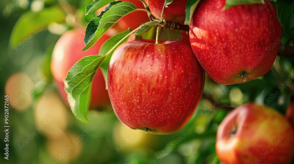 Apples garden fresh and healthy Apples garden fresh and healthy